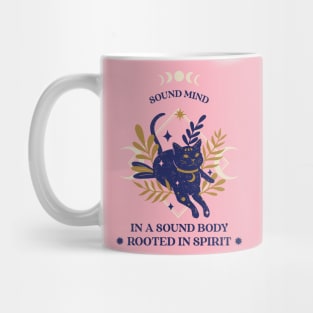 Cosmic Cat Spirituality Mystical Esoteric Mug